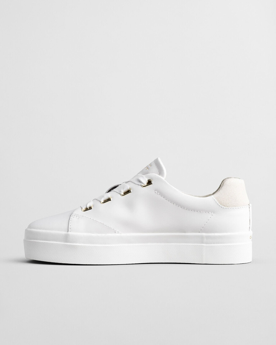 avona leren sneakers - wit