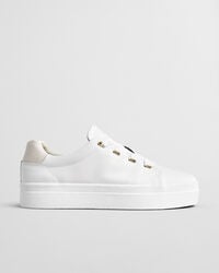 avona leren sneakers - wit