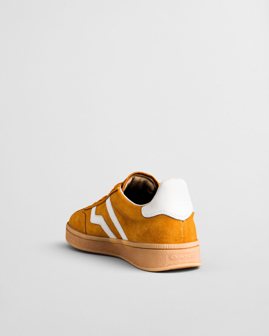 cuzima suède sneakers - glad geel