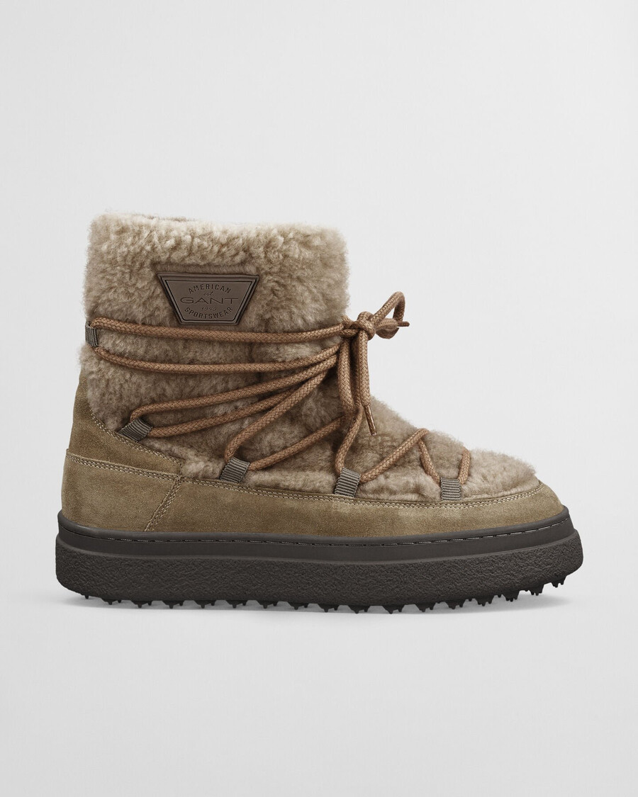 snowhill veterlaarzen tot halverwege de kaki
