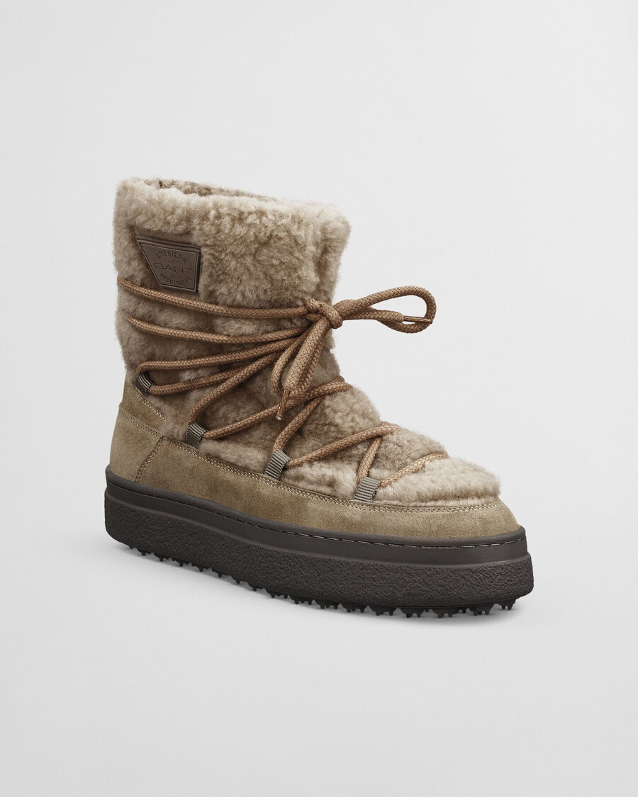 snowhill veterlaarzen tot halverwege de kaki