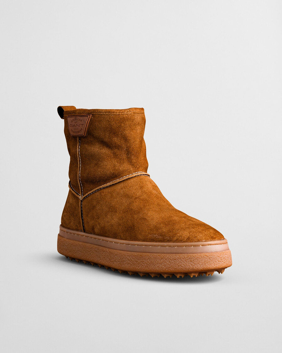 snowhill mid boots - cognac