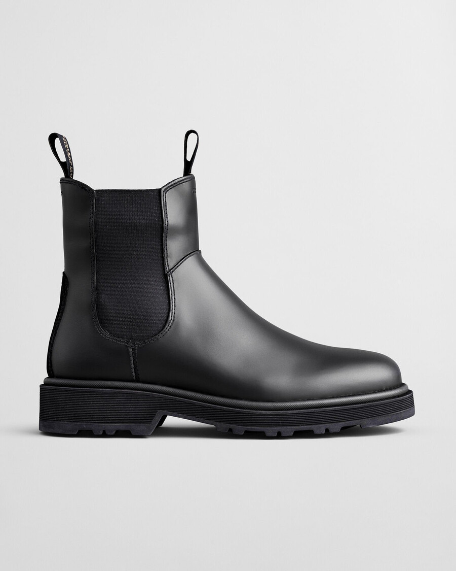 wootlynne leren chelsea boots - zwart