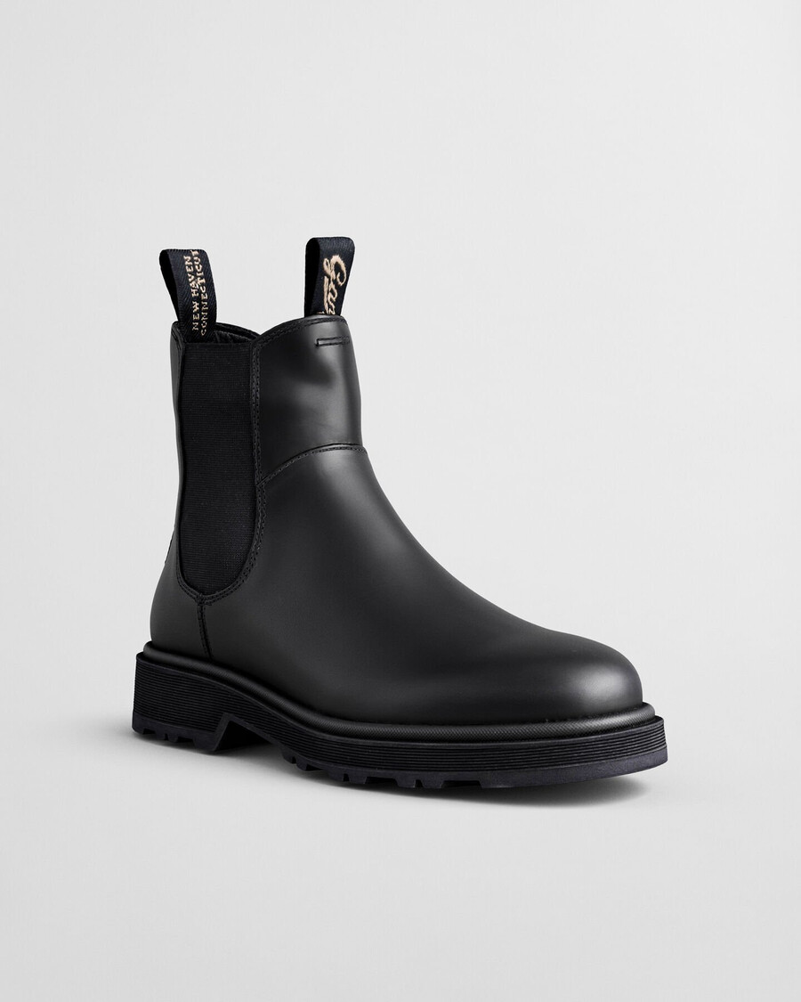 wootlynne leren chelsea boots - zwart