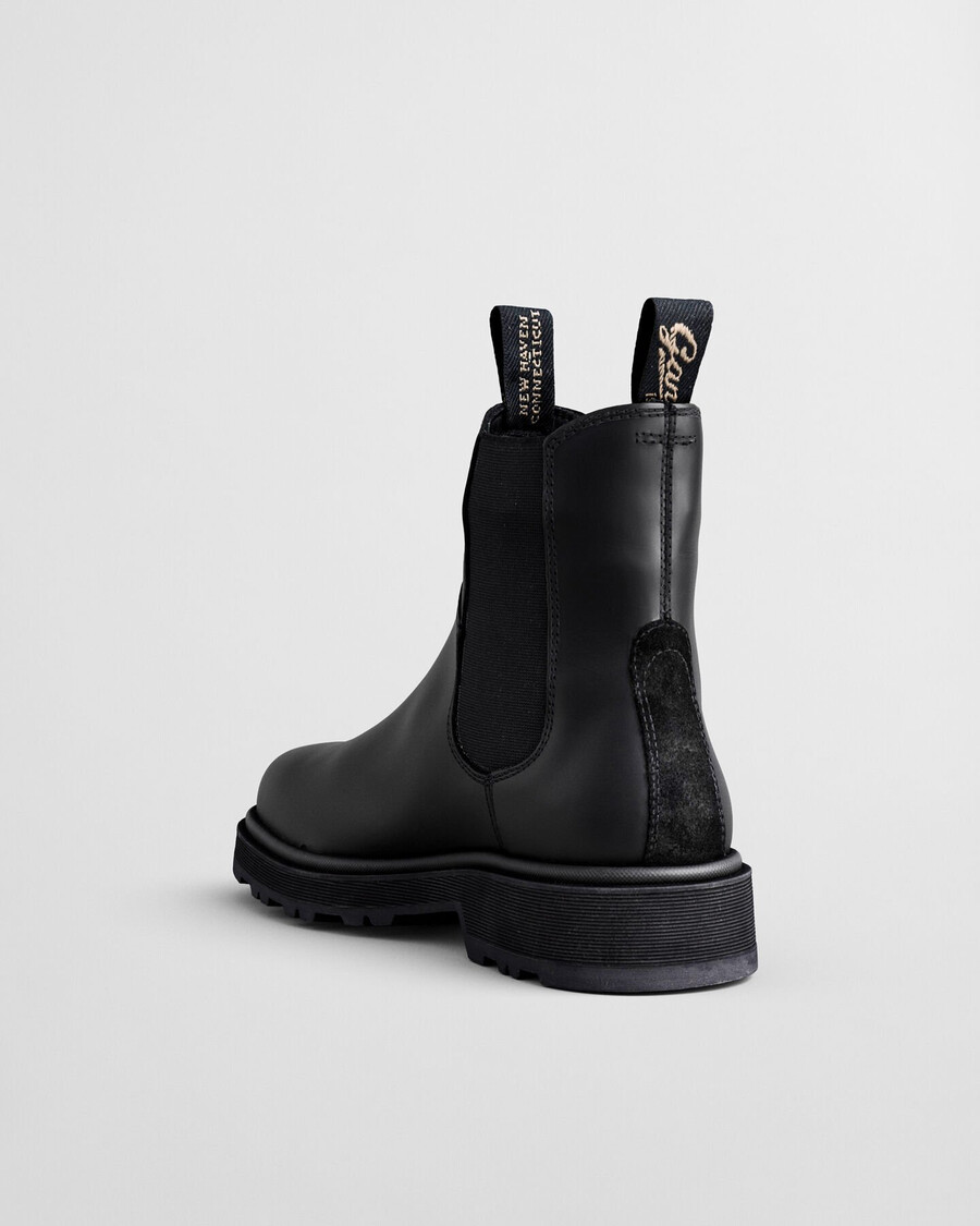 wootlynne leren chelsea boots - zwart