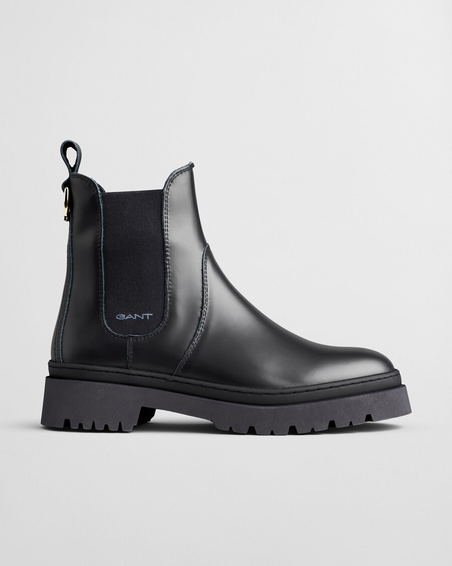 aligrey leren chelsea boots - zwart