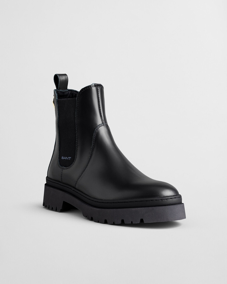 aligrey leren chelsea boots - zwart