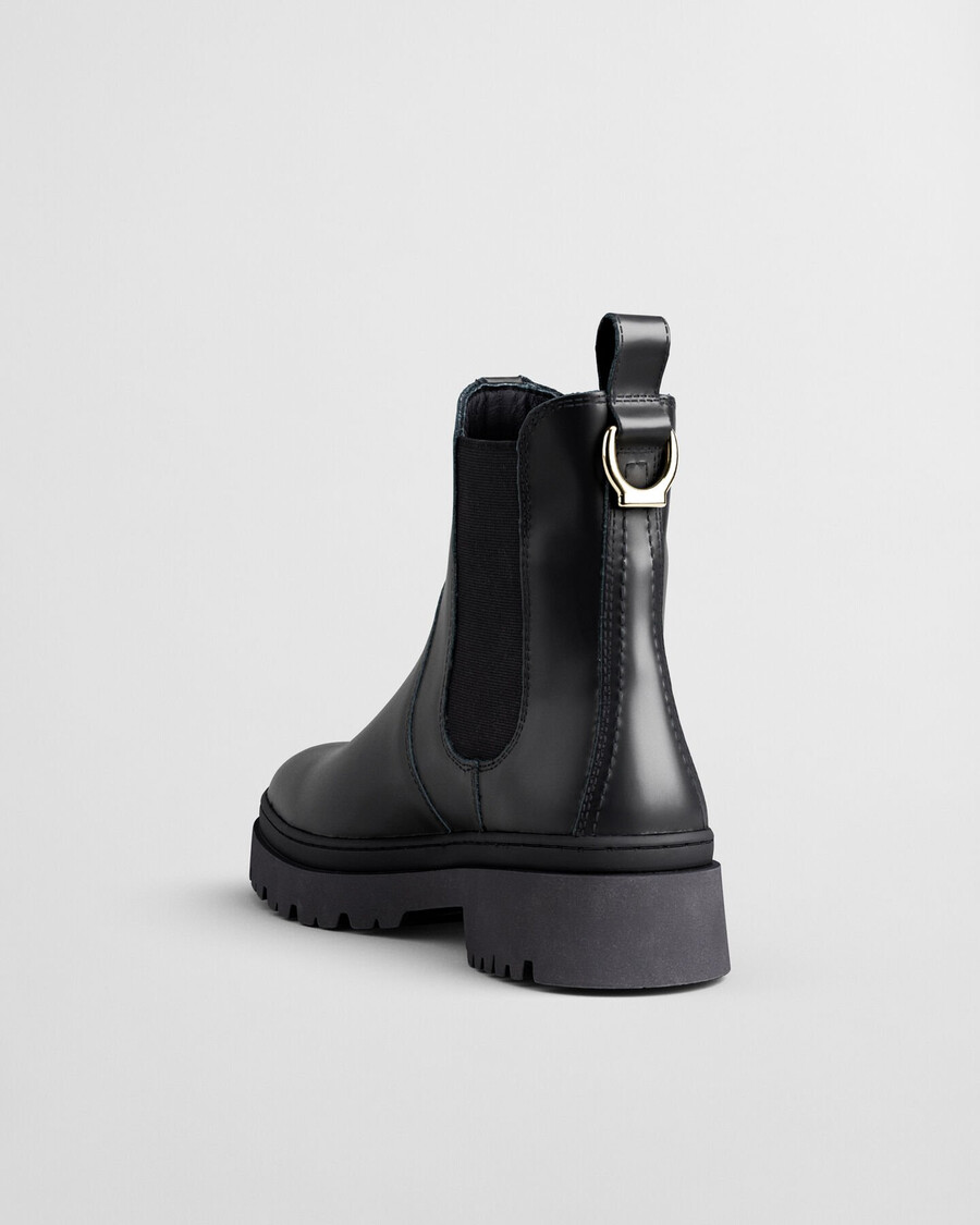 aligrey leren chelsea boots - zwart