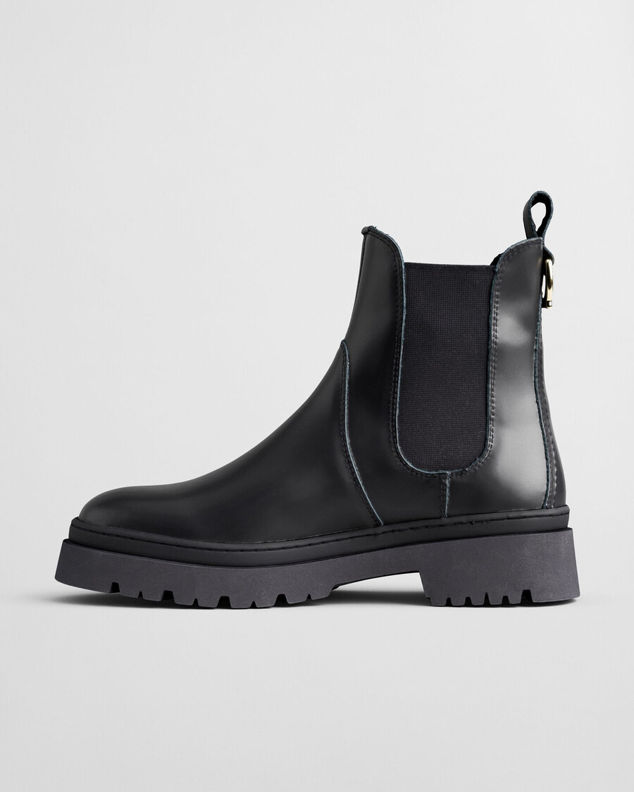 aligrey leren chelsea boots - zwart