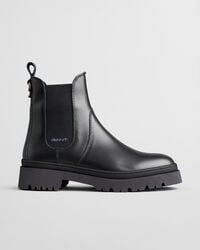 aligrey leren chelsea boots - zwart