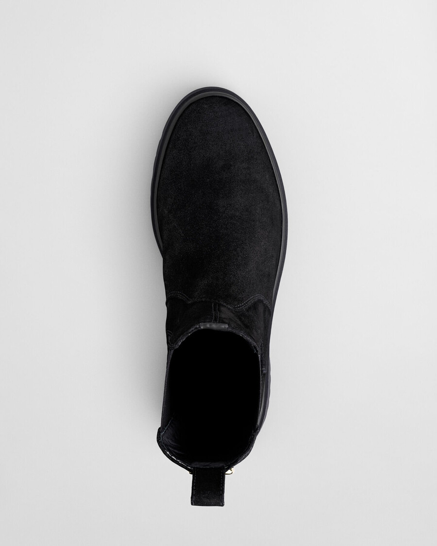 aligrey suède chelsea boots - zwart