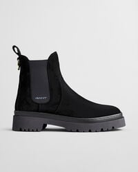 aligrey suède chelsea boots - zwart
